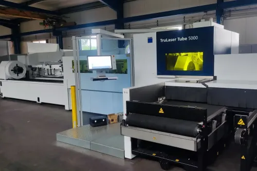 Rohrlaserzuschnitt Edelstahl Biberach