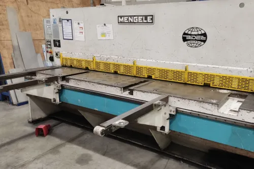 Metallzuschnitt in Biberach