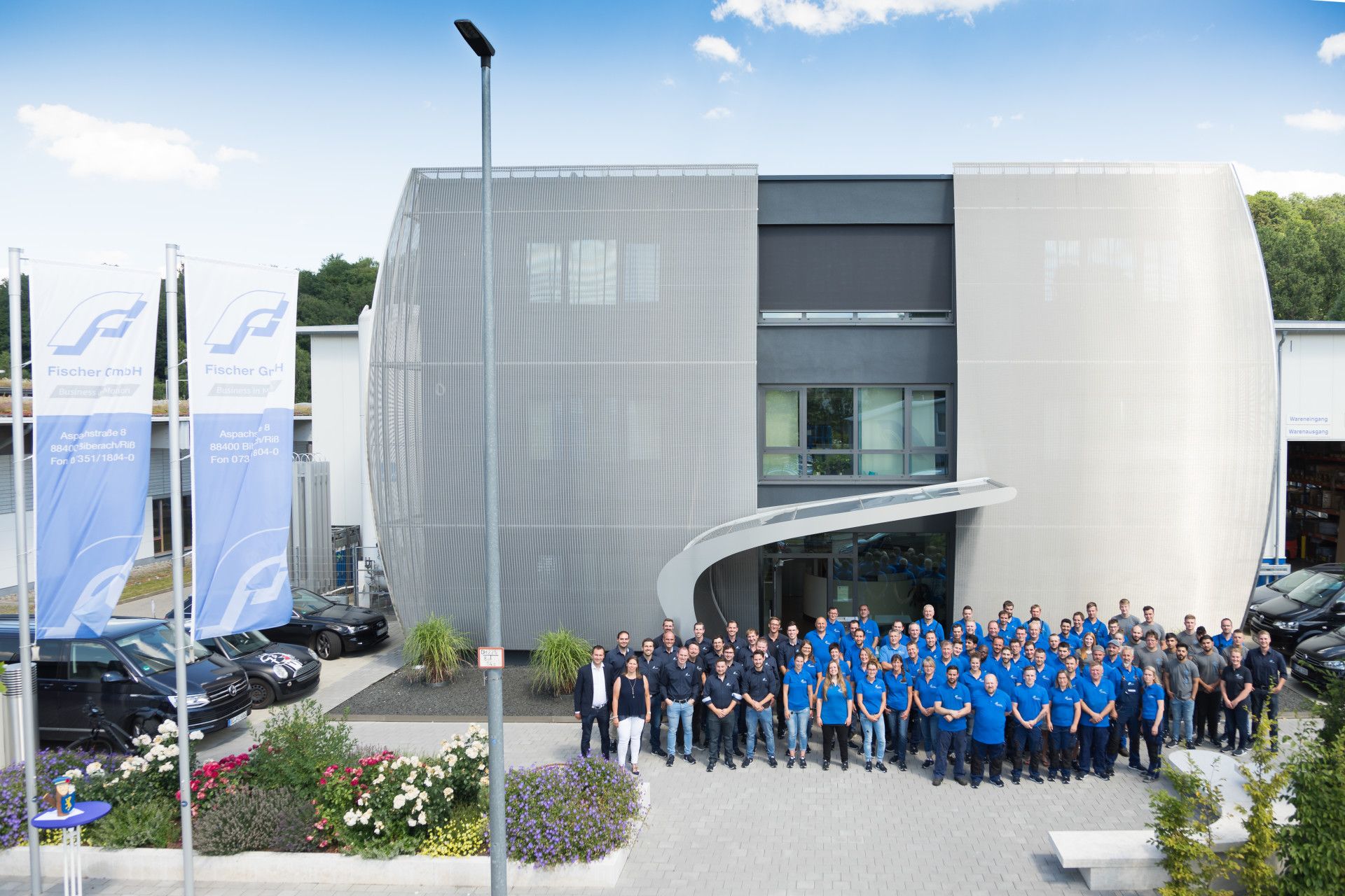 Die Fischer GmbH feiert am 16. Juni 2018 das 25-jährige Firmenjubiläum
