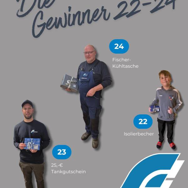 #Adventskalender, #FischerEdelstahltechnik, #24Gewinner, #Adventszeit