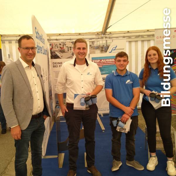 #Bildungsmesse, #BadWaldsee, #Ausbildung, #Teamwork, #FischerEdelstahltechnik