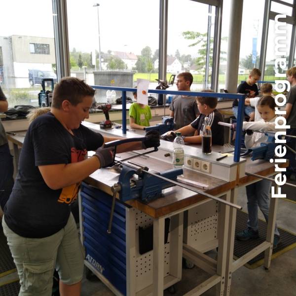 #ferienprogramm2025, #Einblick, #fischeredelstahltechnik, #eberhardzell, #hochdorf